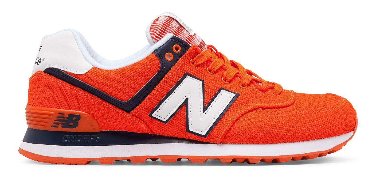 mens new balance 574 grey orange mens new balance 574 grey orange